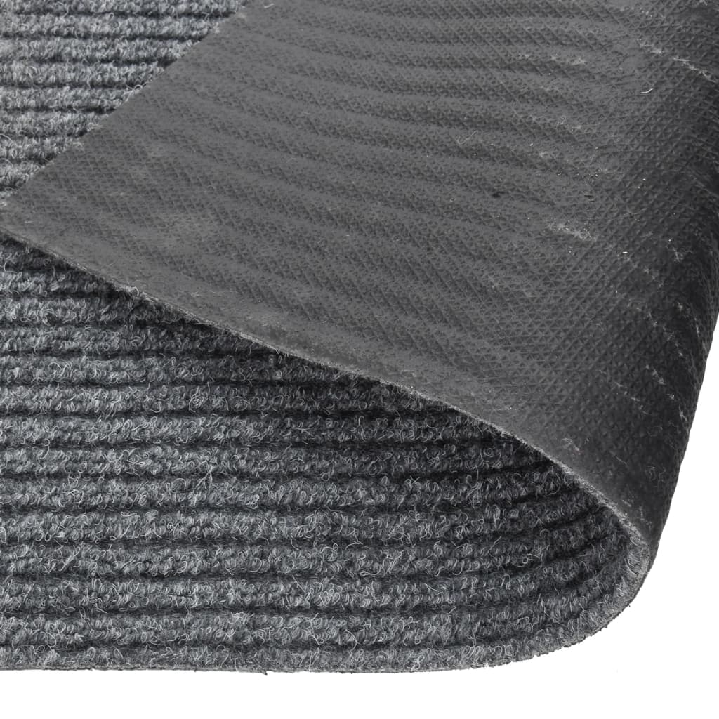 vidaXL Covor traversă de captare a murdăriei, gri, 100x450 cm vidaXL Covor traversă de captare a murdăriei, gri, 100x450 cm