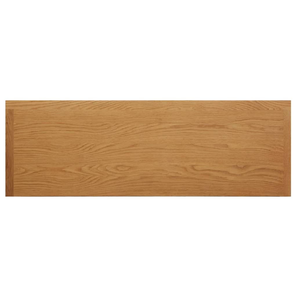 vidaXL Masă de toaletă, 110x40x75 cm, lemn masiv de stejar vidaXL Masă de toaletă, 110x40x75 cm, lemn masiv de stejar