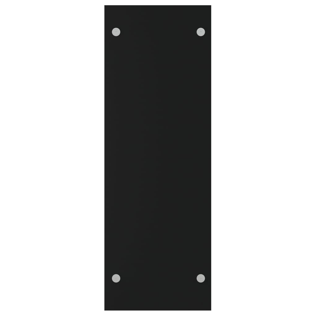 vidaXL Rastel lemne de foc negru 80x35x100 cm sticlă securizată vidaXL Rastel lemne de foc negru 80x35x100 cm sticlă securizată