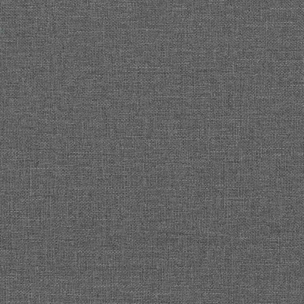 vidaXL Scaun de relaxare, gri închis, material textil