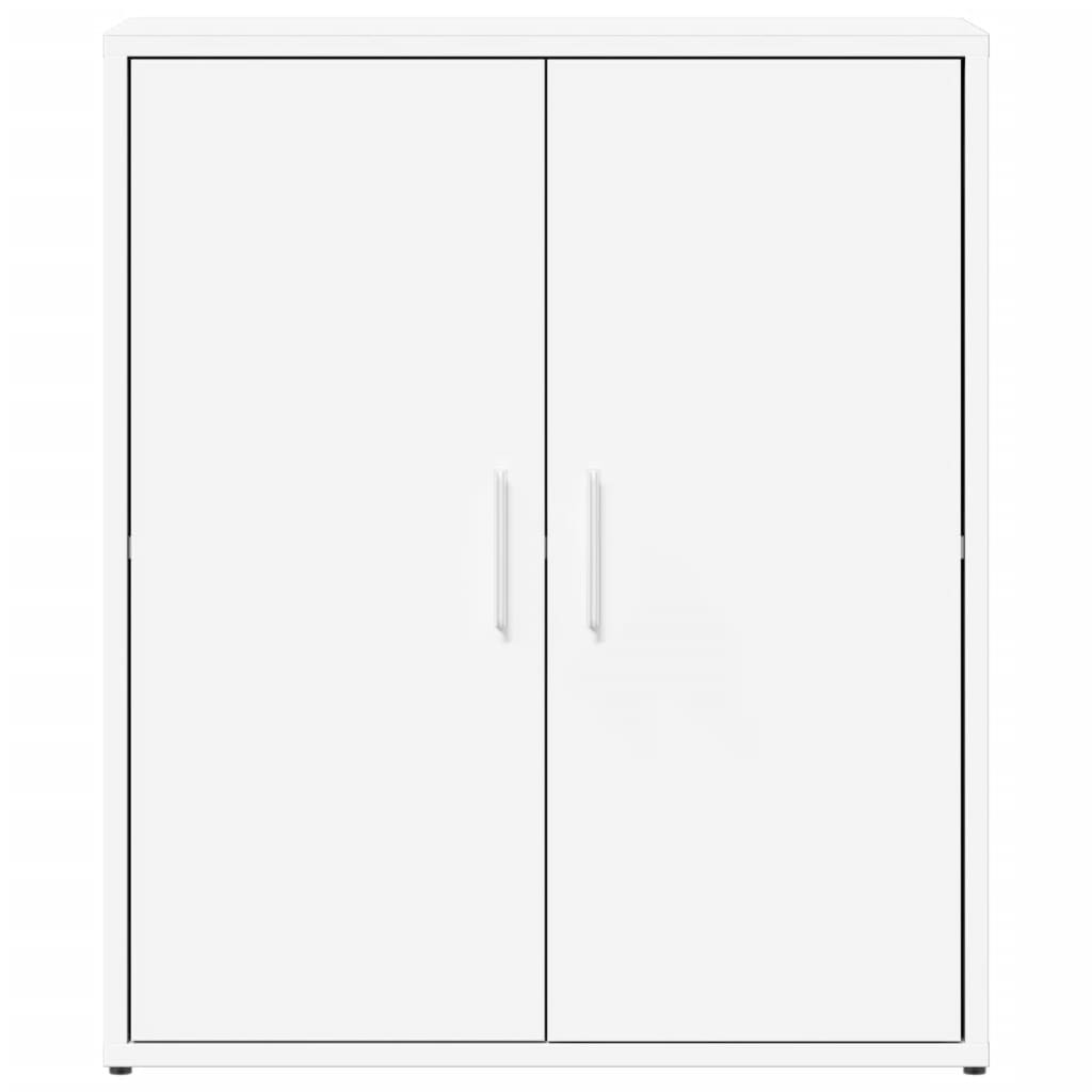 vidaXL Dulapuri, 2c., alb, 60x31x70 cm, lemn prelucrat vidaXL Dulapuri, 2c., alb, 60x31x70 cm, lemn prelucrat