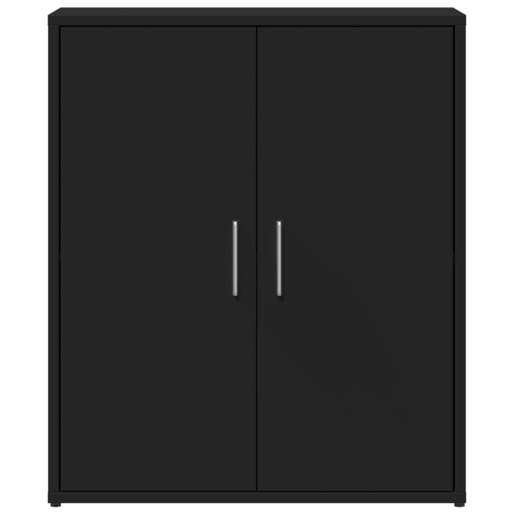 vidaXL Dulapuri, 2 buc., negru, 60x31x70 cm, lemn prelucrat vidaXL Dulapuri, 2 buc., negru, 60x31x70 cm, lemn prelucrat
