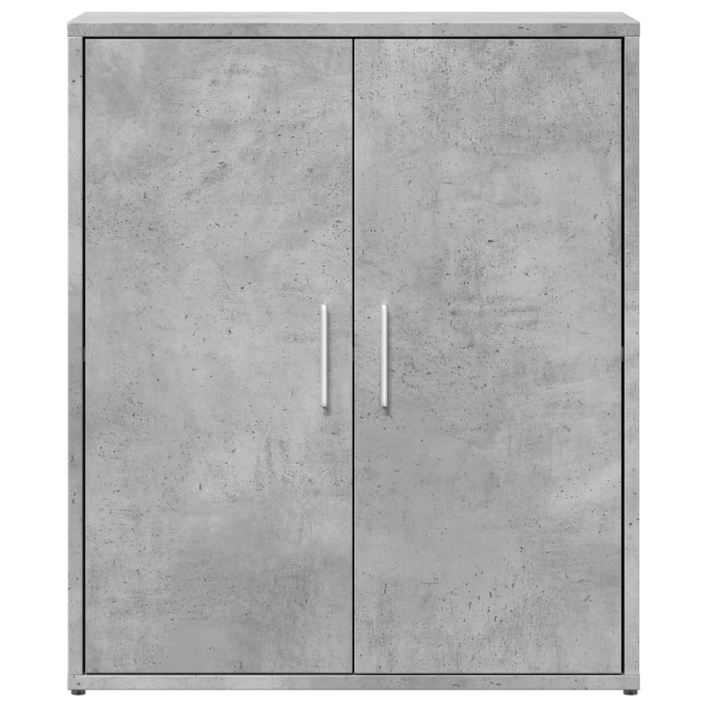 vidaXL Dulapuri, 2 buc., gri beton, 60x31x70 cm, lemn prelucrat