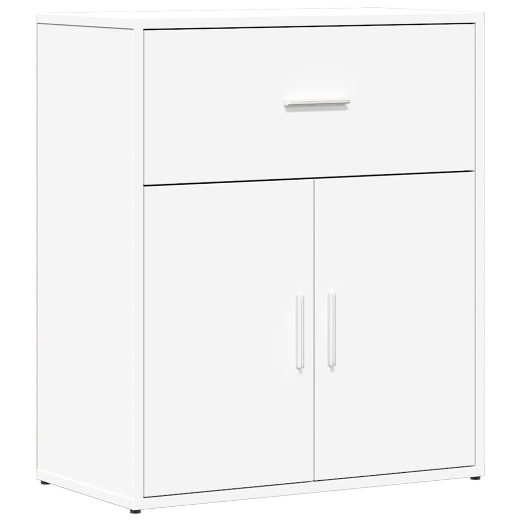 vidaXL Dulapuri, 2c., alb, 60x31x70 cm, lemn prelucrat vidaXL Dulapuri, 2c., alb, 60x31x70 cm, lemn prelucrat