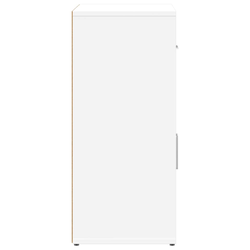 vidaXL Dulapuri, 2c., alb, 60x31x70 cm, lemn prelucrat vidaXL Dulapuri, 2c., alb, 60x31x70 cm, lemn prelucrat