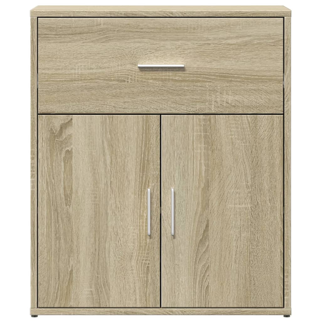 vidaXL Dulapuri, 2 buc., stejar sonoma, 60x31x70 cm, lemn prelucrat