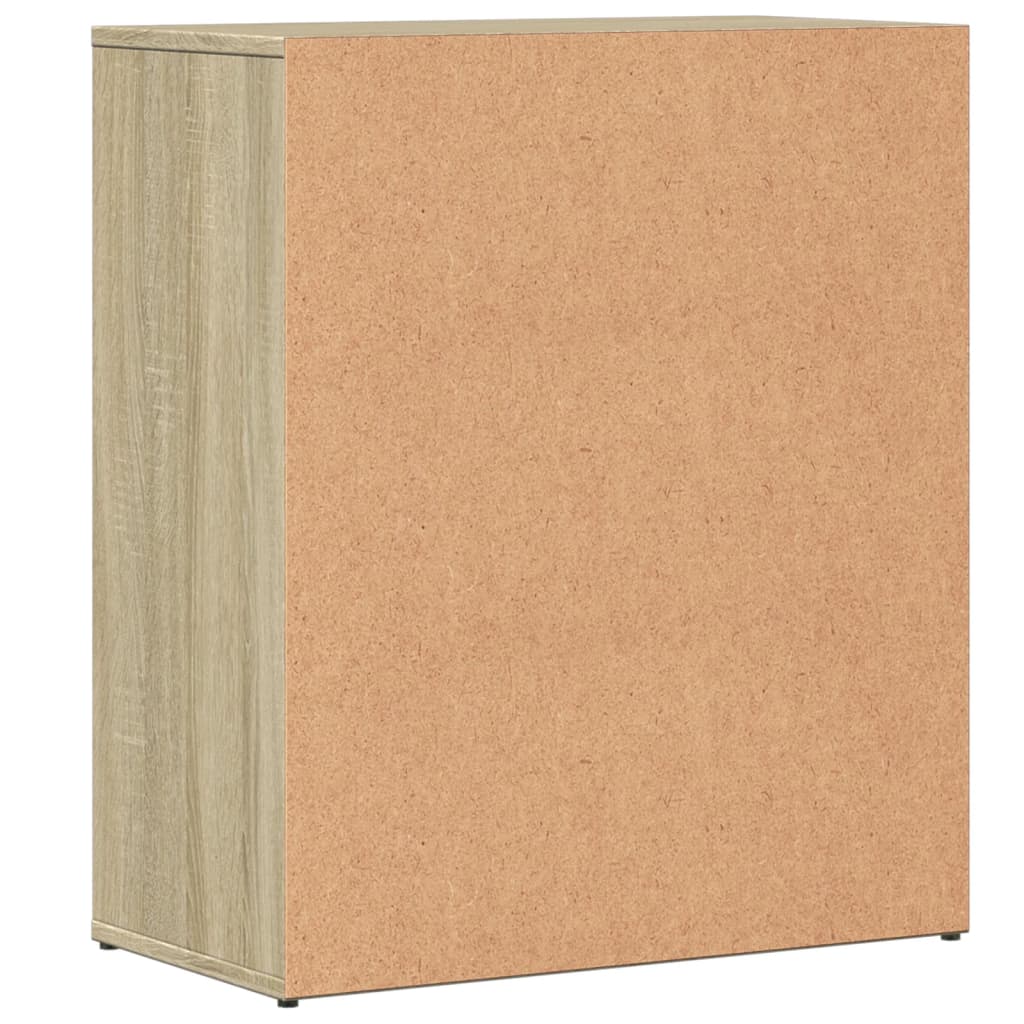 vidaXL Dulapuri, 2 buc., stejar sonoma, 60x31x70 cm, lemn prelucrat