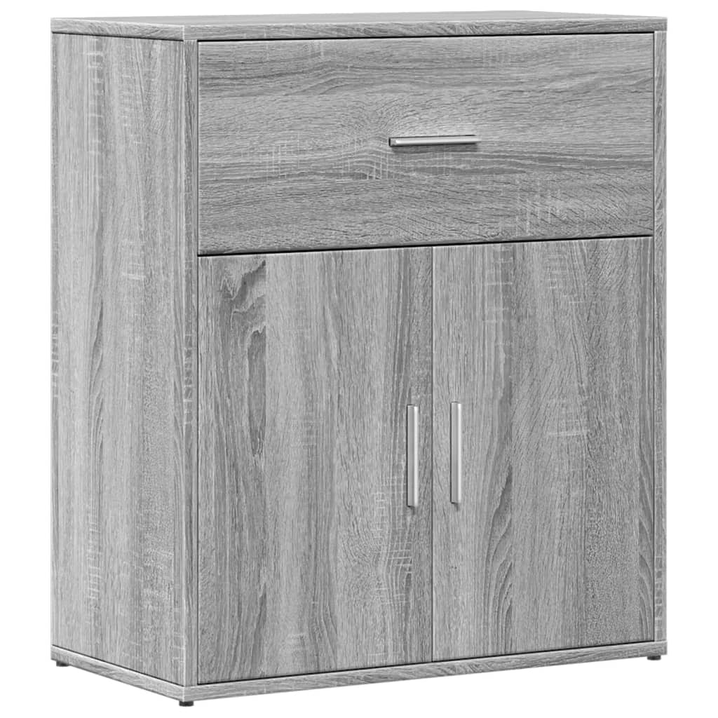 vidaXL Dulapuri, 2 buc., gri sonoma, 60x31x70 cm, lemn prelucrat