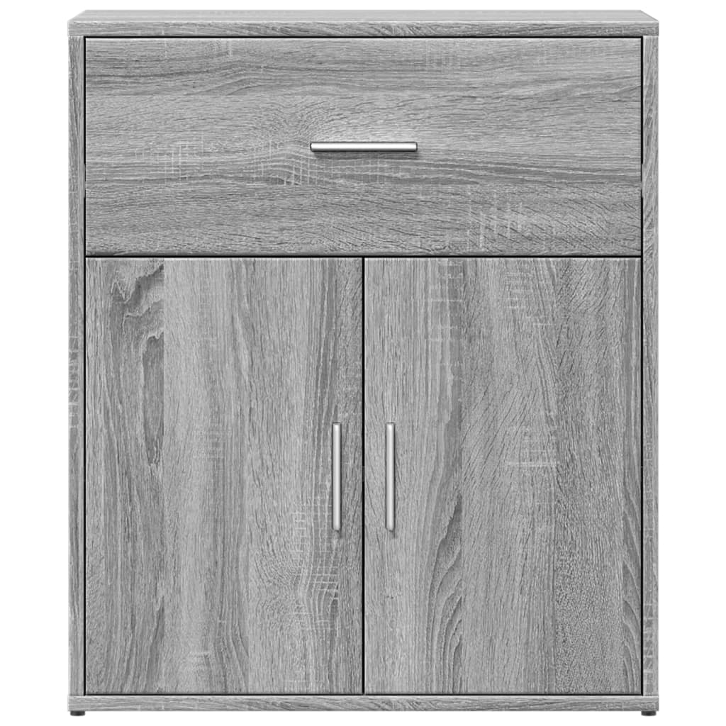 vidaXL Dulapuri, 2 buc., gri sonoma, 60x31x70 cm, lemn prelucrat