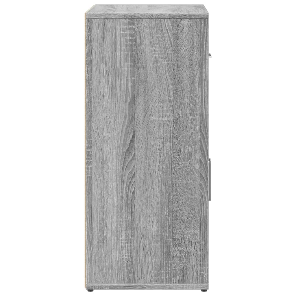 vidaXL Dulapuri, 2 buc., gri sonoma, 60x31x70 cm, lemn prelucrat