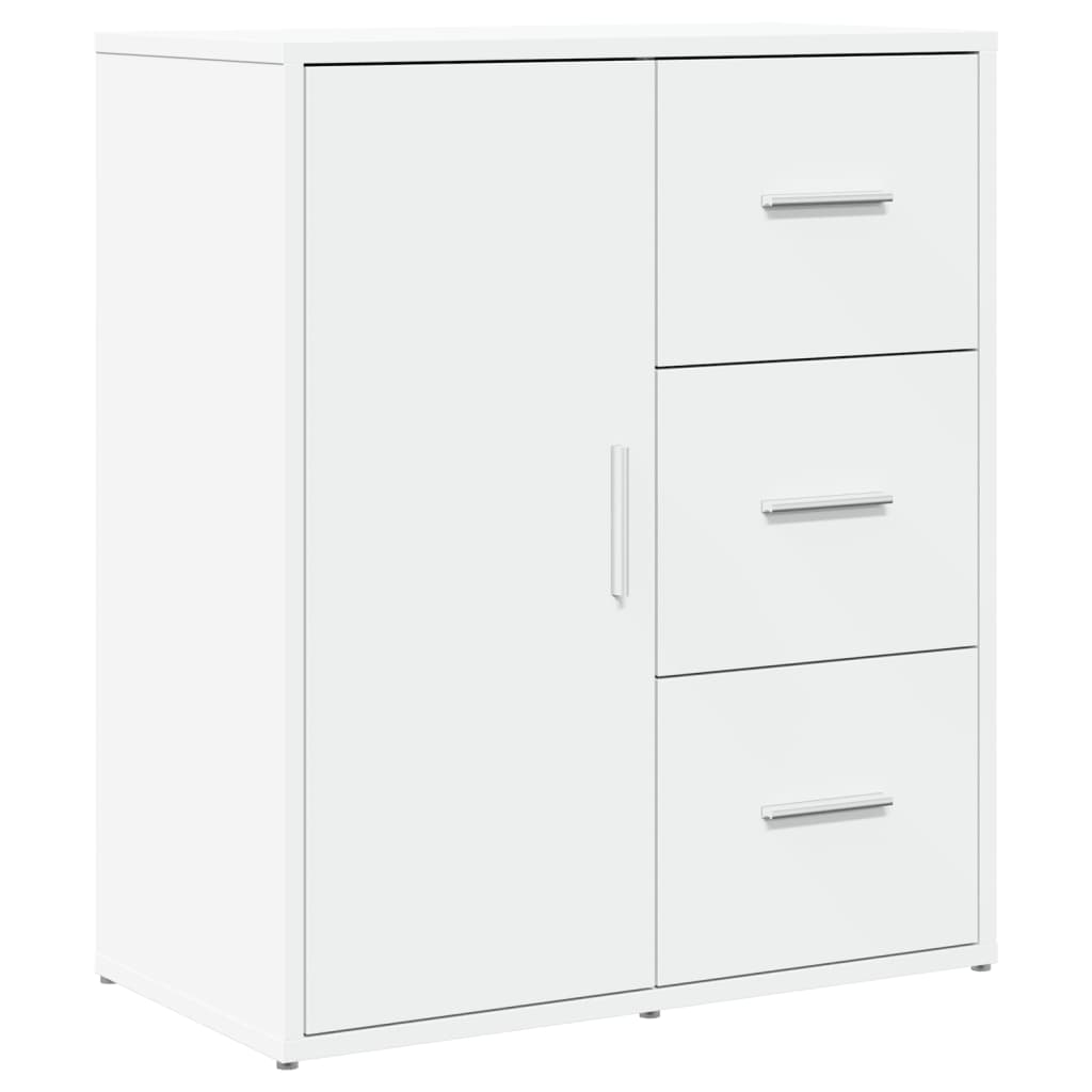 vidaXL Dulapuri, 2c., alb, 60x31x70 cm, lemn prelucrat vidaXL Dulapuri, 2c., alb, 60x31x70 cm, lemn prelucrat