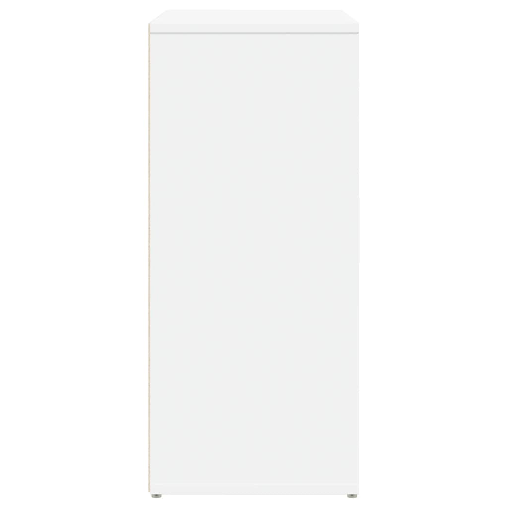 vidaXL Dulapuri, 2c., alb, 60x31x70 cm, lemn prelucrat vidaXL Dulapuri, 2c., alb, 60x31x70 cm, lemn prelucrat