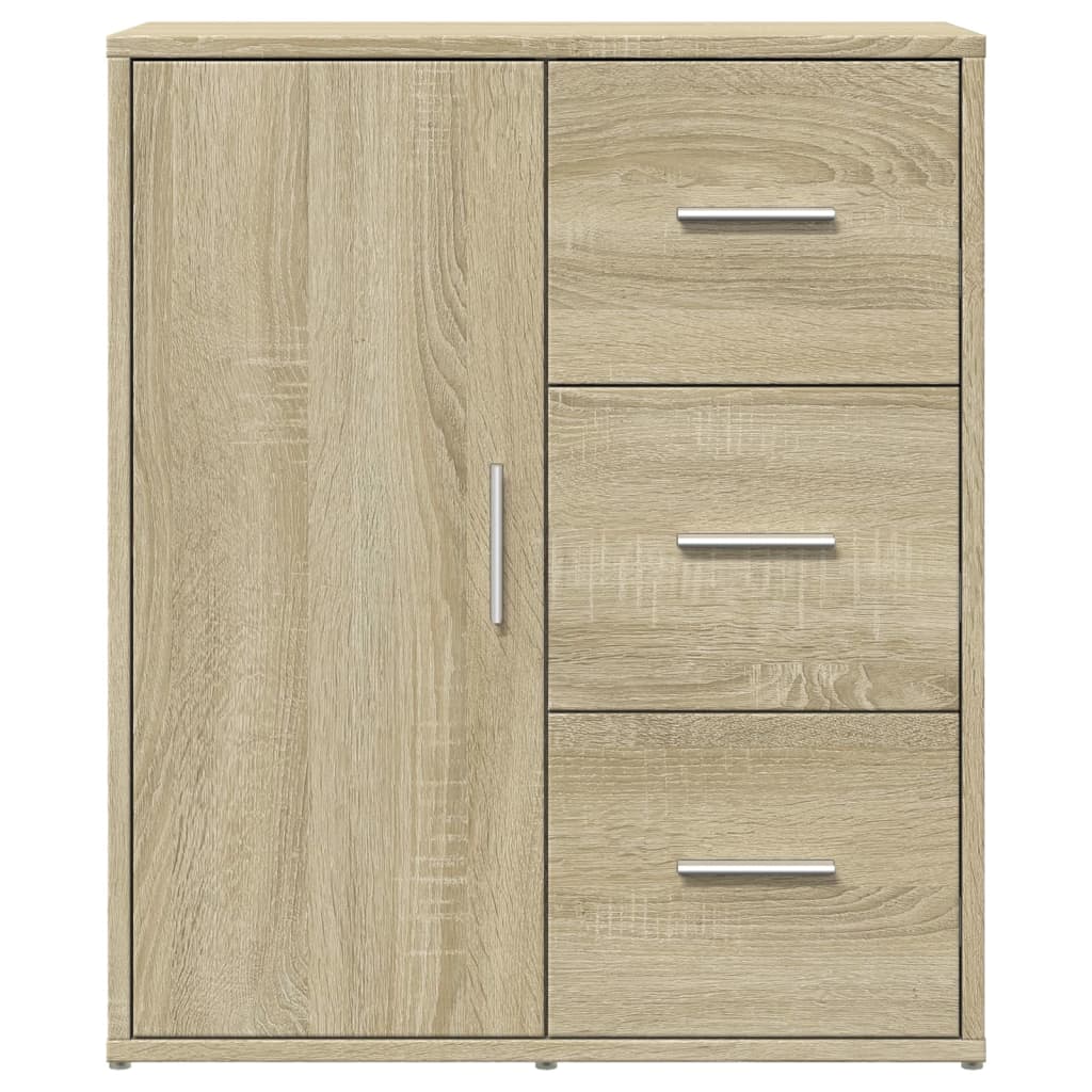 vidaXL Dulapuri, 2 buc., stejar sonoma, 60x31x70 cm, lemn prelucrat