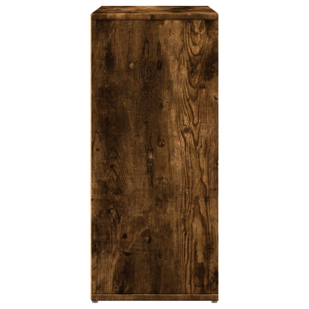 vidaXL Dulapuri, 2 buc., stejar fumuriu, 60x31x70 cm, lemn prelucrat