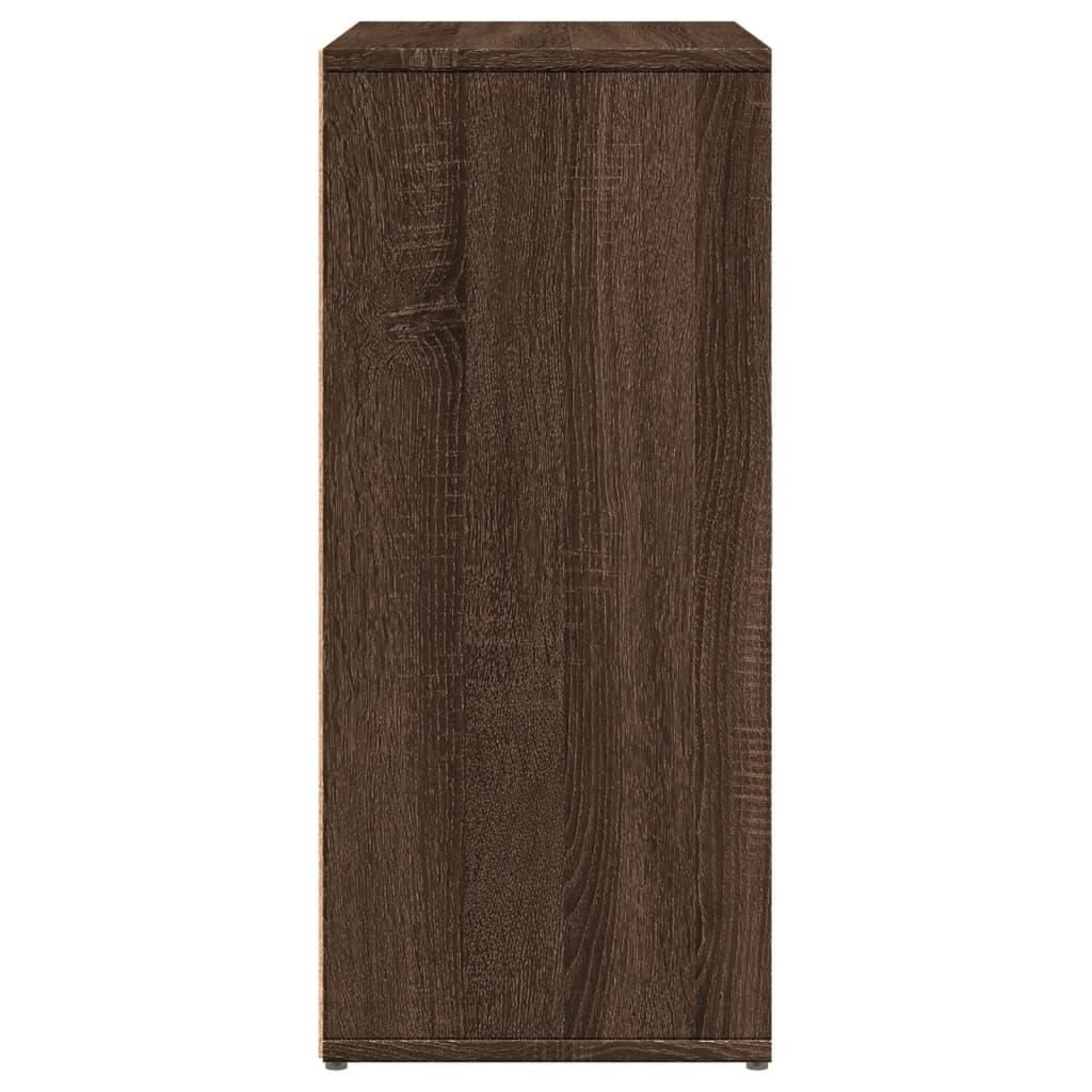 vidaXL Dulapuri, 2 buc., stejar maro, 60x31x70 cm, lemn prelucrat