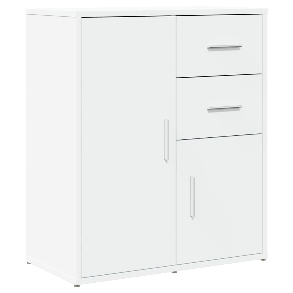 vidaXL Dulapuri, 2c., alb, 60x31x70 cm, lemn prelucrat vidaXL Dulapuri, 2c., alb, 60x31x70 cm, lemn prelucrat