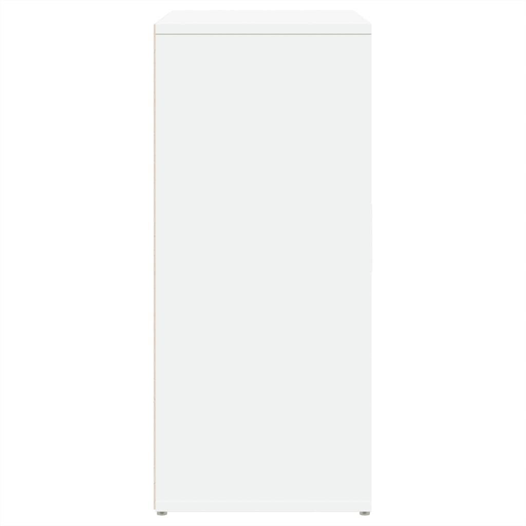 vidaXL Dulapuri, 2c., alb, 60x31x70 cm, lemn prelucrat vidaXL Dulapuri, 2c., alb, 60x31x70 cm, lemn prelucrat