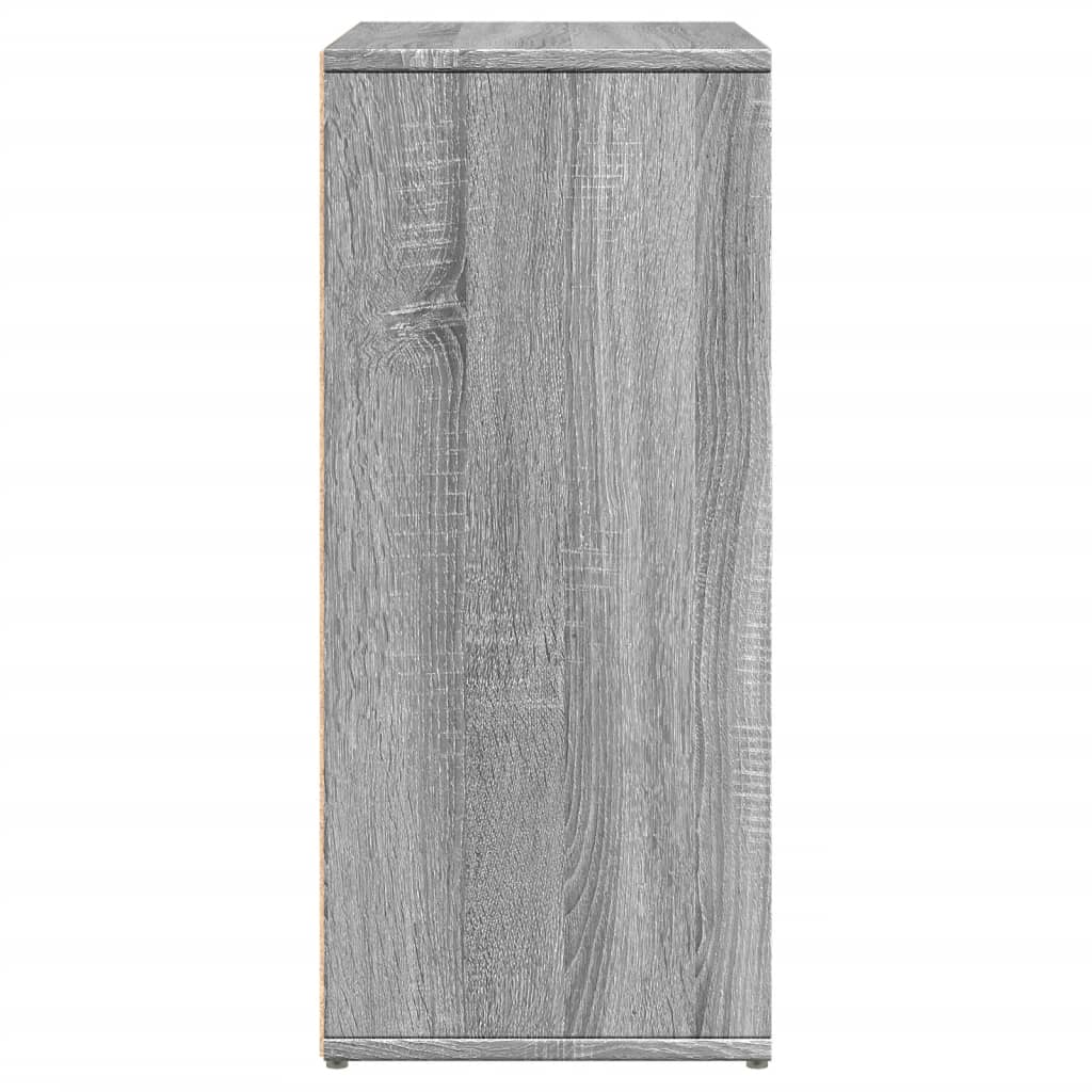 vidaXL Dulapuri, 2 buc., gri sonoma, 60x31x70 cm, lemn prelucrat