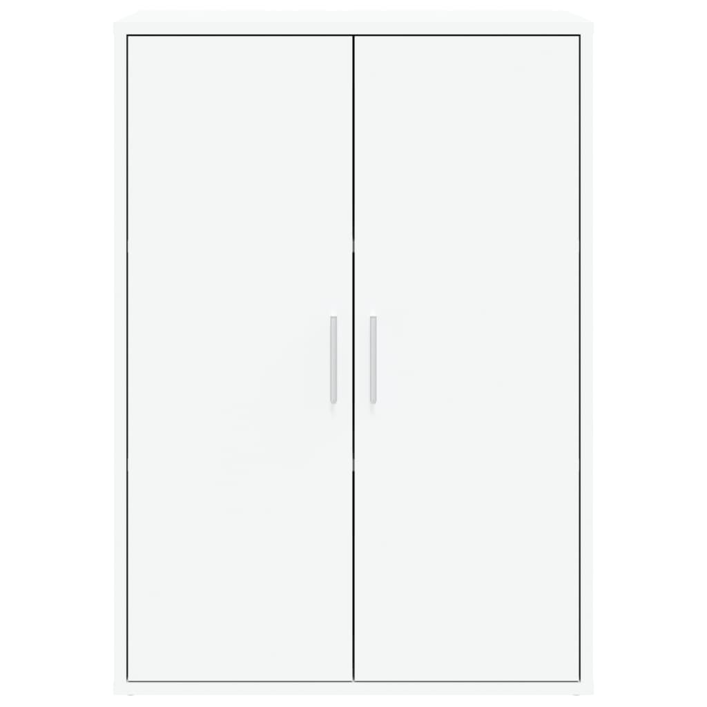 vidaXL Dulapuri, 2 buc., alb, 60x31x84 cm, lemn prelucrat