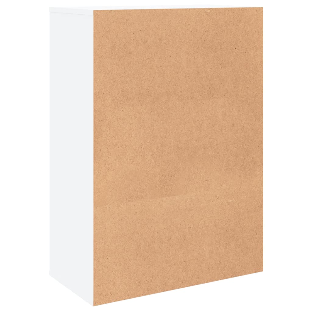 vidaXL Dulapuri, 2 buc., alb, 60x31x84 cm, lemn prelucrat