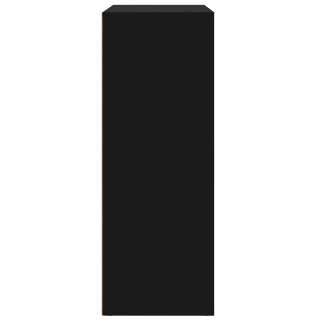vidaXL Dulapuri, 2 buc., negru, 60x31x84 cm, lemn prelucrat