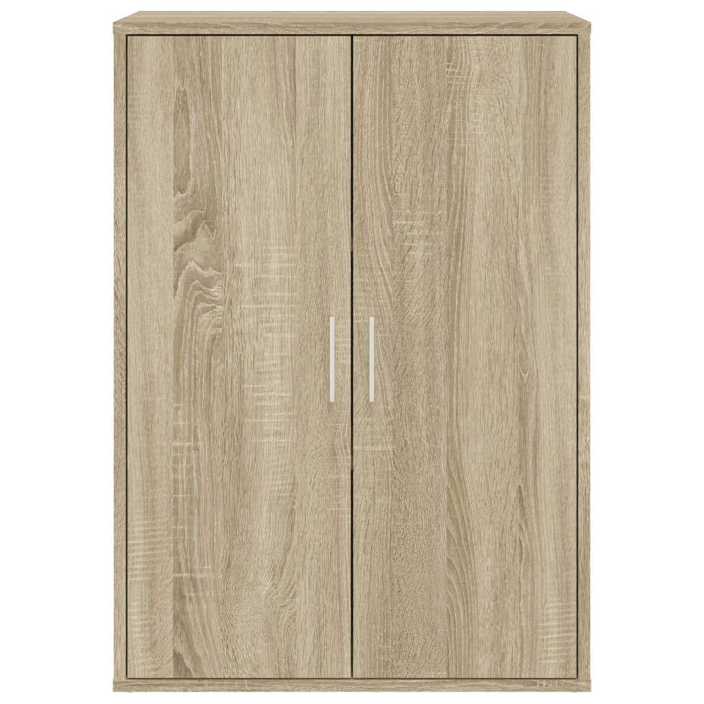 vidaXL Dulapuri, 2 buc., stejar sonoma, 60x31x84 cm, lemn prelucrat