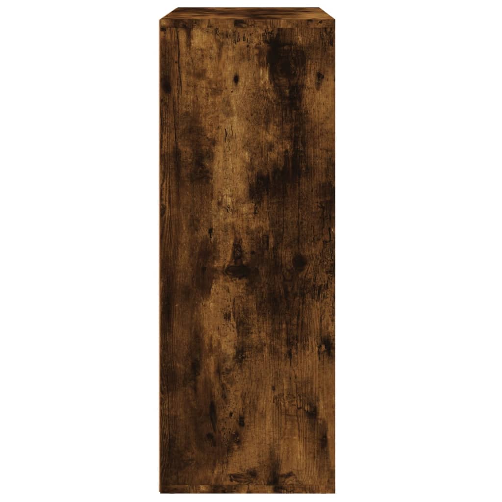 vidaXL Dulapuri, 2 buc., stejar fumuriu, 60x31x84 cm, lemn prelucrat