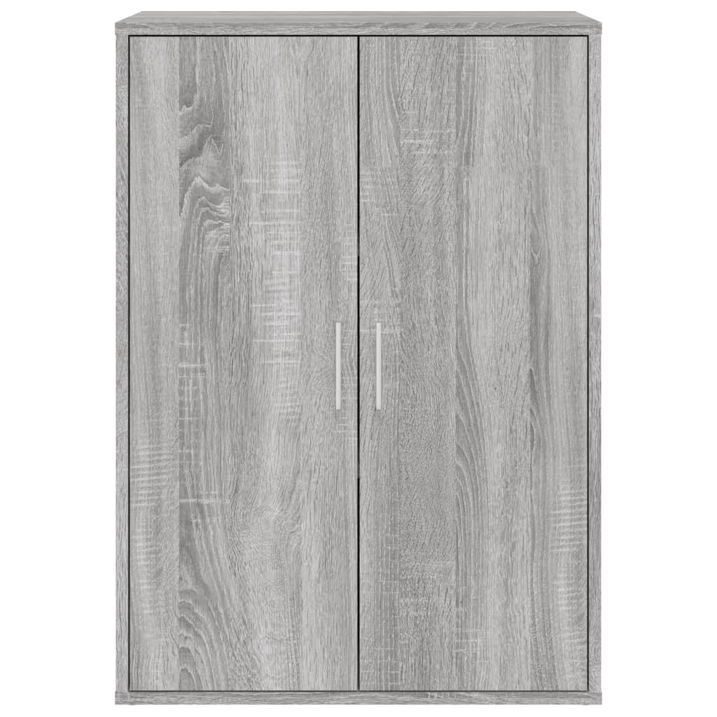 vidaXL Dulapuri, 2 buc., gri sonoma, 60x31x84 cm, lemn prelucrat