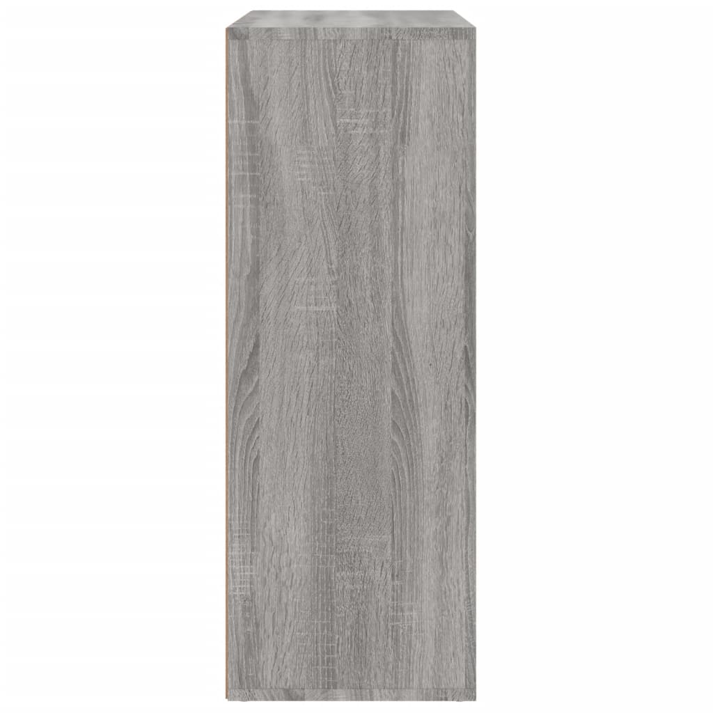 vidaXL Dulapuri, 2 buc., gri sonoma, 60x31x84 cm, lemn prelucrat