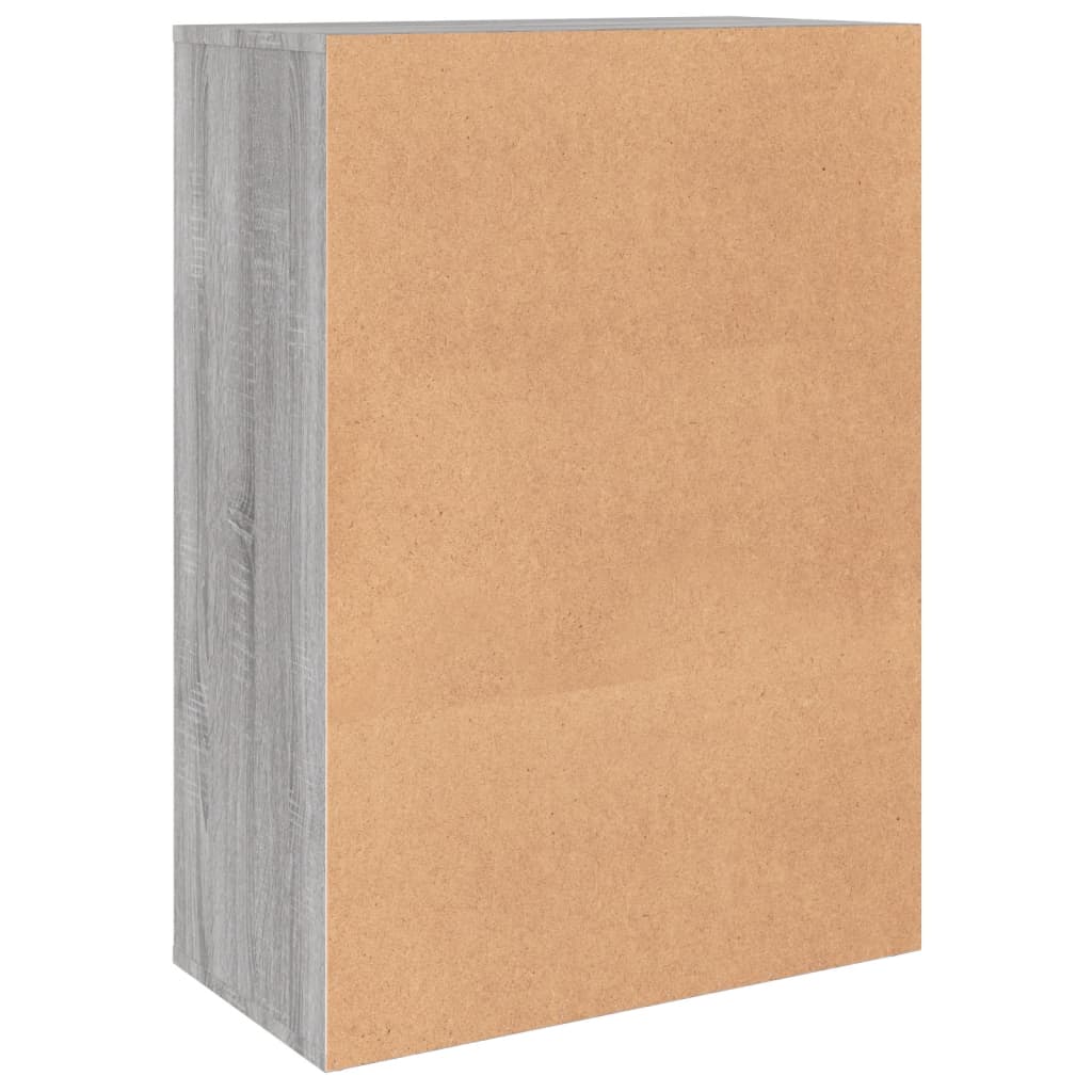vidaXL Dulapuri, 2 buc., gri sonoma, 60x31x84 cm, lemn prelucrat