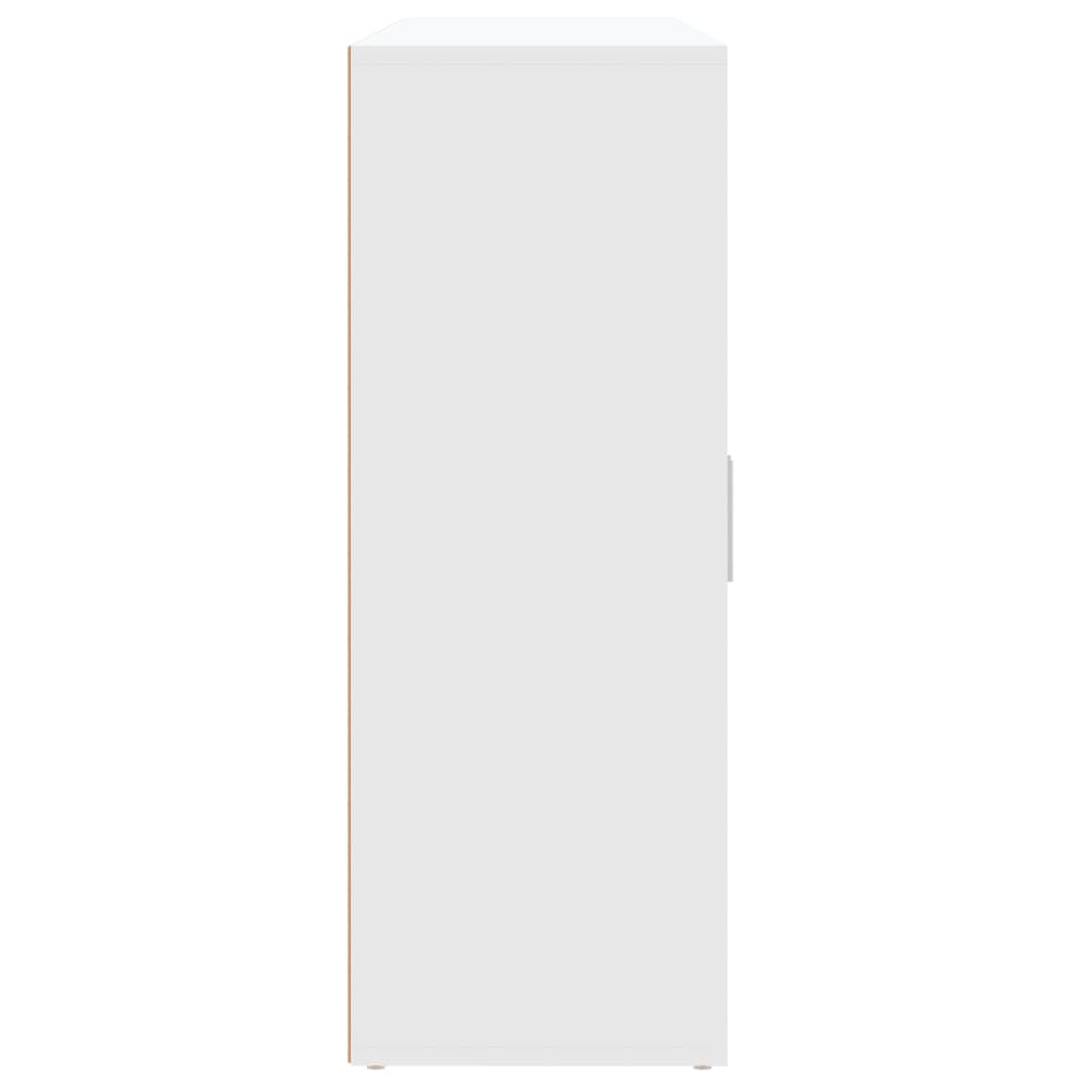 vidaXL Dulapuri, 3 buc., alb, 60x31x84 cm, lemn prelucrat vidaXL Dulapuri, 3 buc., alb, 60x31x84 cm, lemn prelucrat