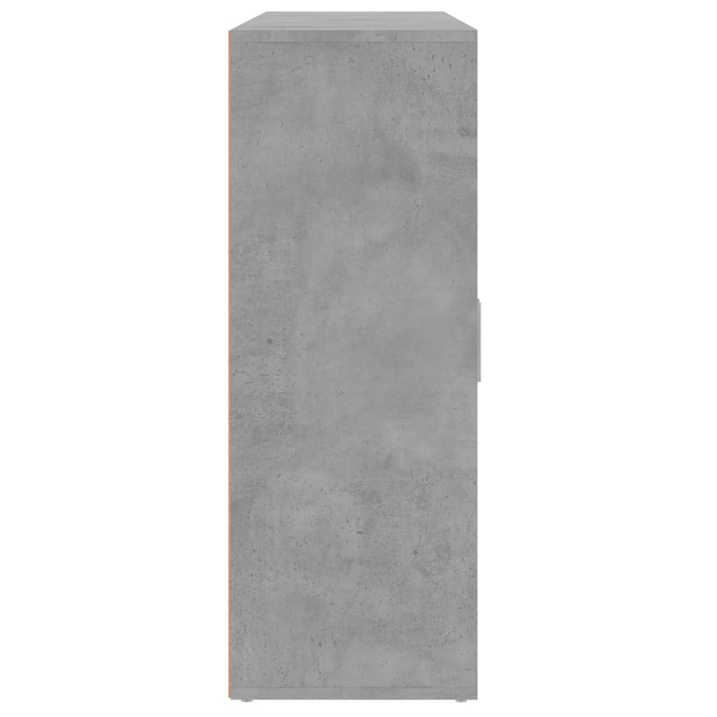 vidaXL Dulapuri, 3 buc., gri beton, 60x31x84 cm, lemn prelucrat vidaXL Dulapuri, 3 buc., gri beton, 60x31x84 cm, lemn prelucrat