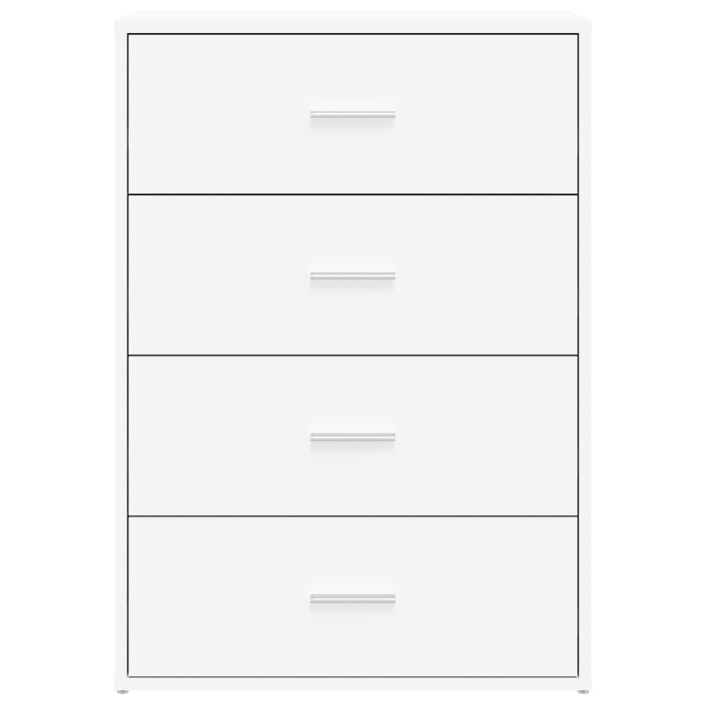 vidaXL Dulapuri, 2 buc., alb, 60x31x84 cm, lemn prelucrat