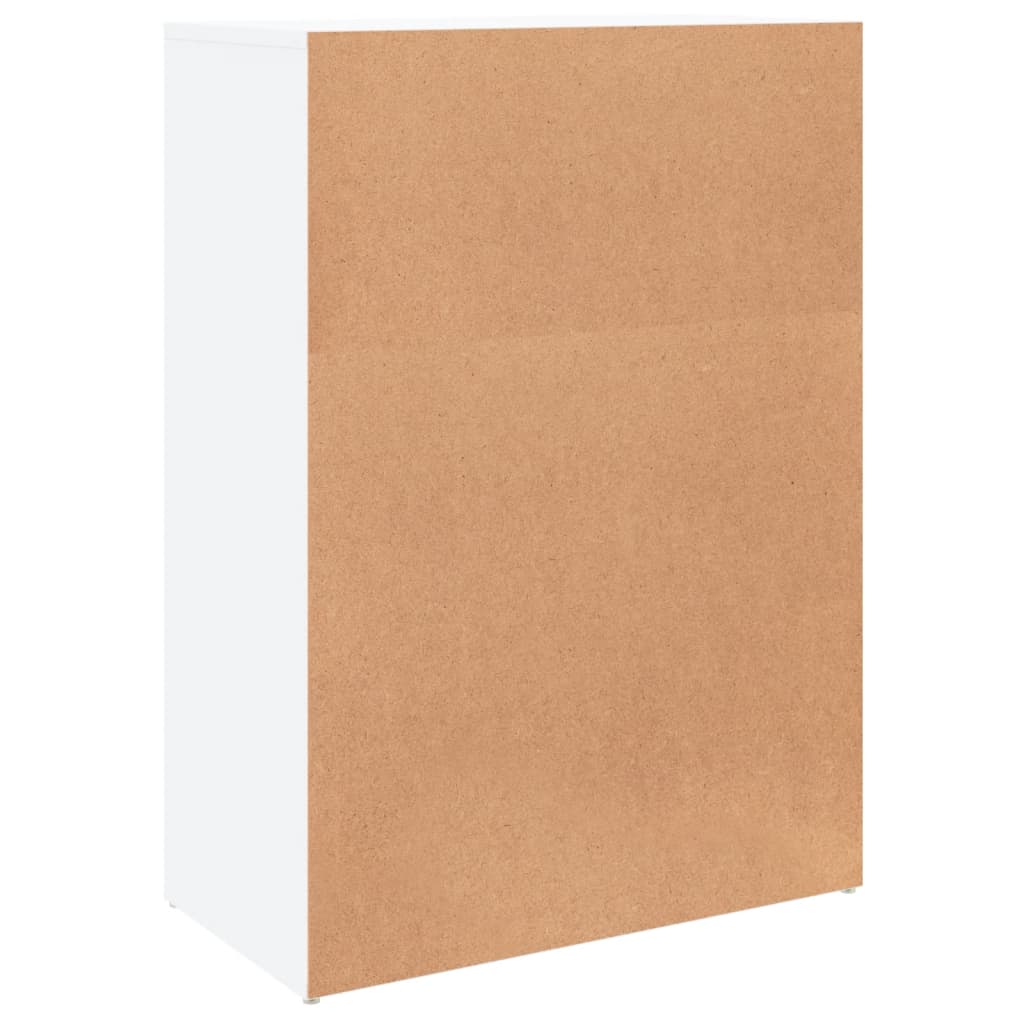 vidaXL Dulapuri, 2 buc., alb, 60x31x84 cm, lemn prelucrat
