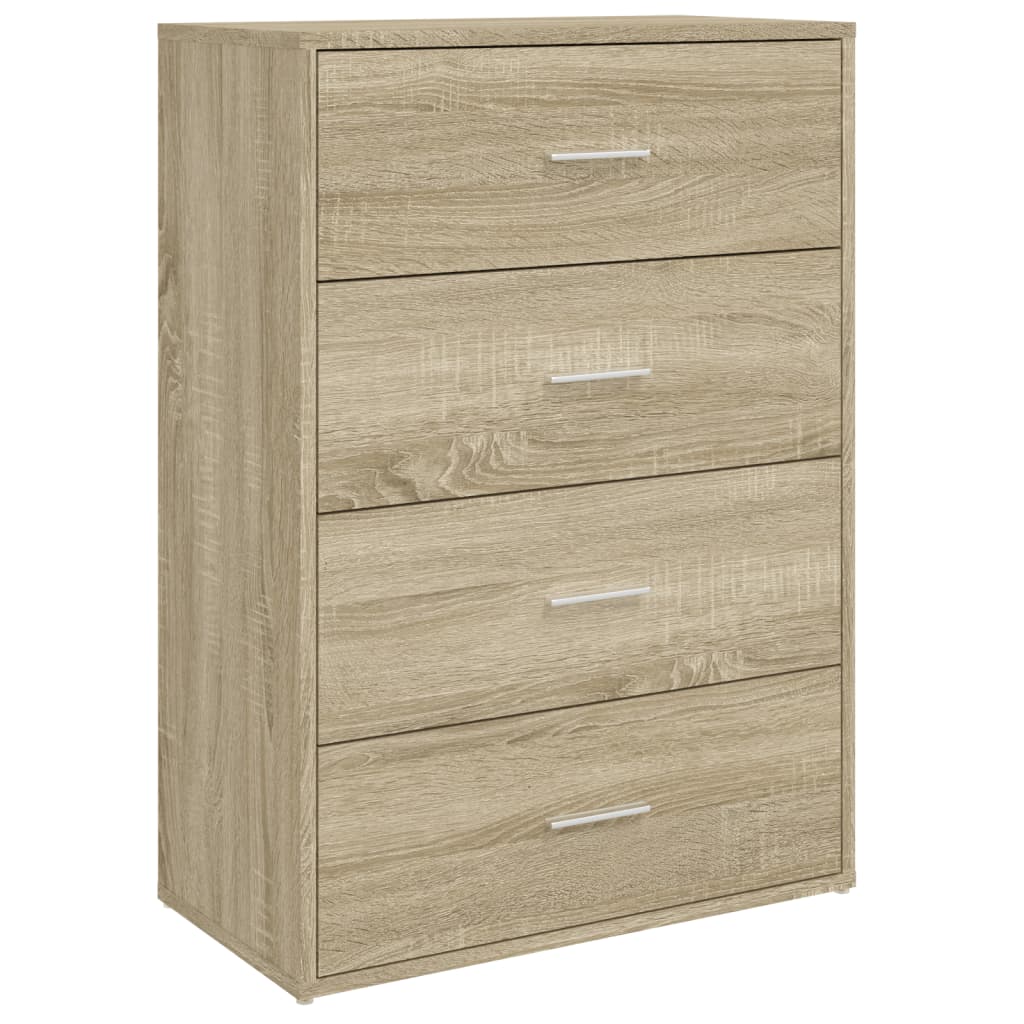 vidaXL Dulapuri, 2 buc., stejar sonoma, 60x31x84 cm, lemn prelucrat