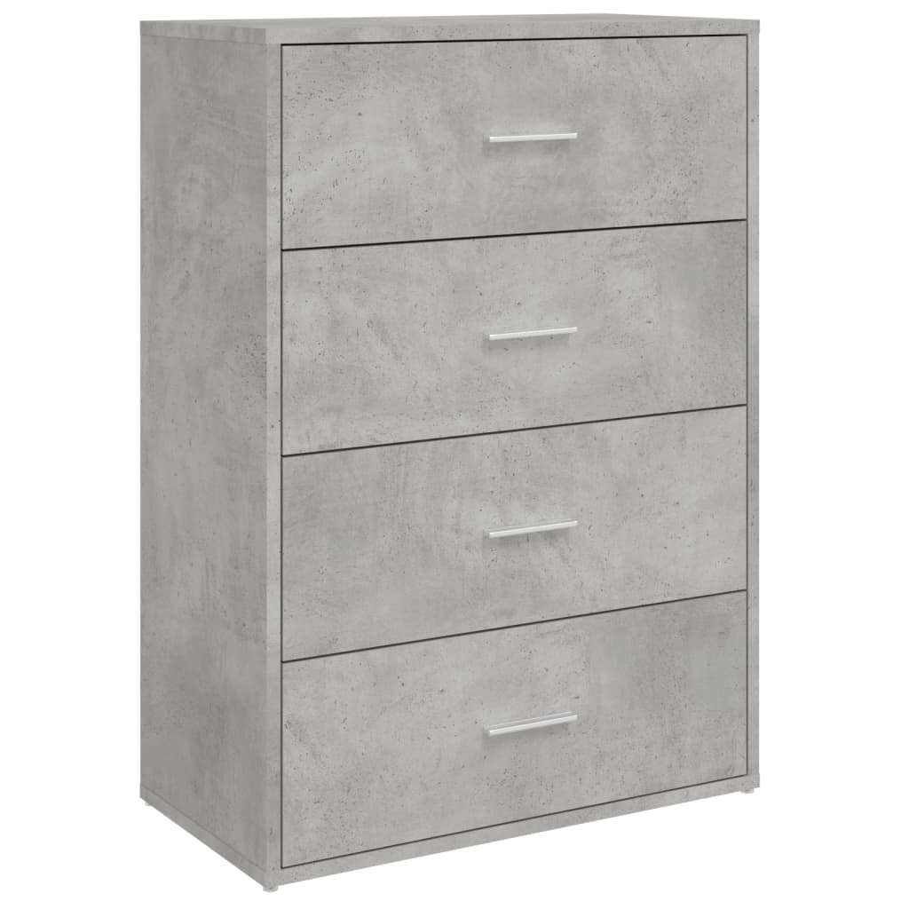 vidaXL Dulapuri, 2 buc., gri beton, 60x31x84 cm, lemn prelucrat vidaXL Dulapuri, 2 buc., gri beton, 60x31x84 cm, lemn prelucrat
