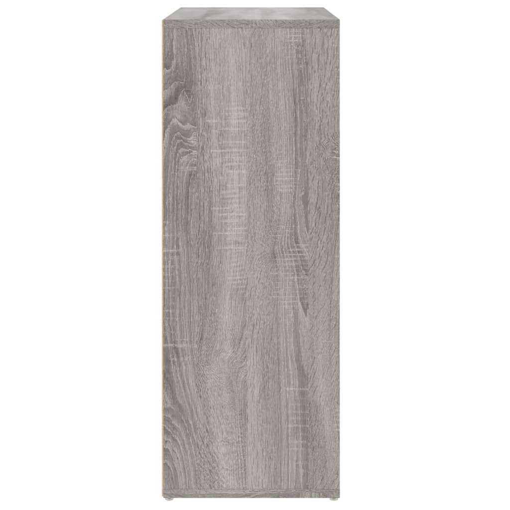 vidaXL Dulapuri, 2 buc., gri sonoma, 60x31x84 cm, lemn prelucrat