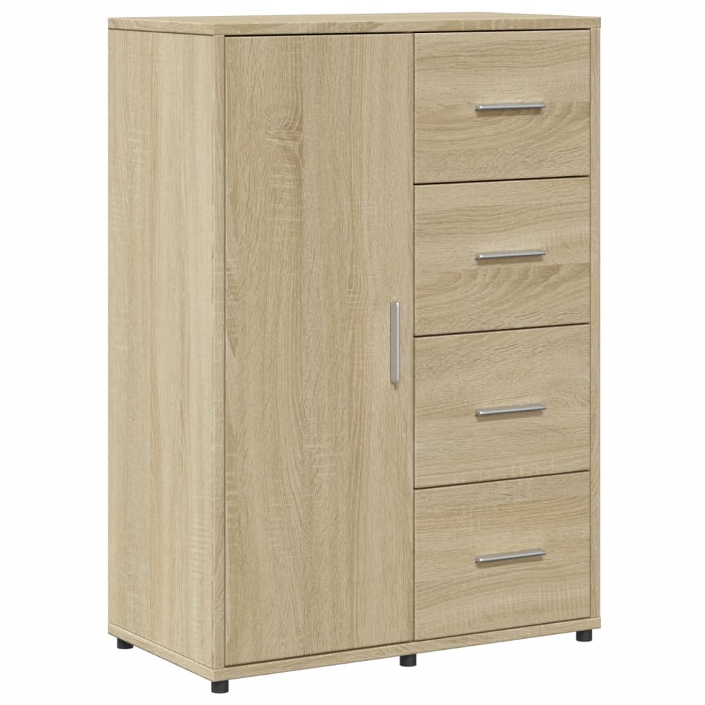 vidaXL Dulapuri, 2 buc., stejar sonoma, 60x31x84 cm, lemn prelucrat