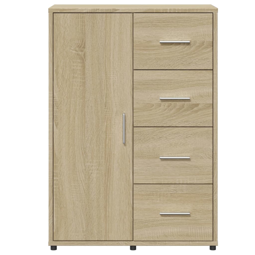 vidaXL Dulapuri, 2 buc., stejar sonoma, 60x31x84 cm, lemn prelucrat