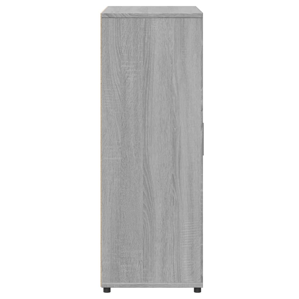 vidaXL Dulapuri, 2 buc., gri sonoma, 60x31x84 cm, lemn prelucrat