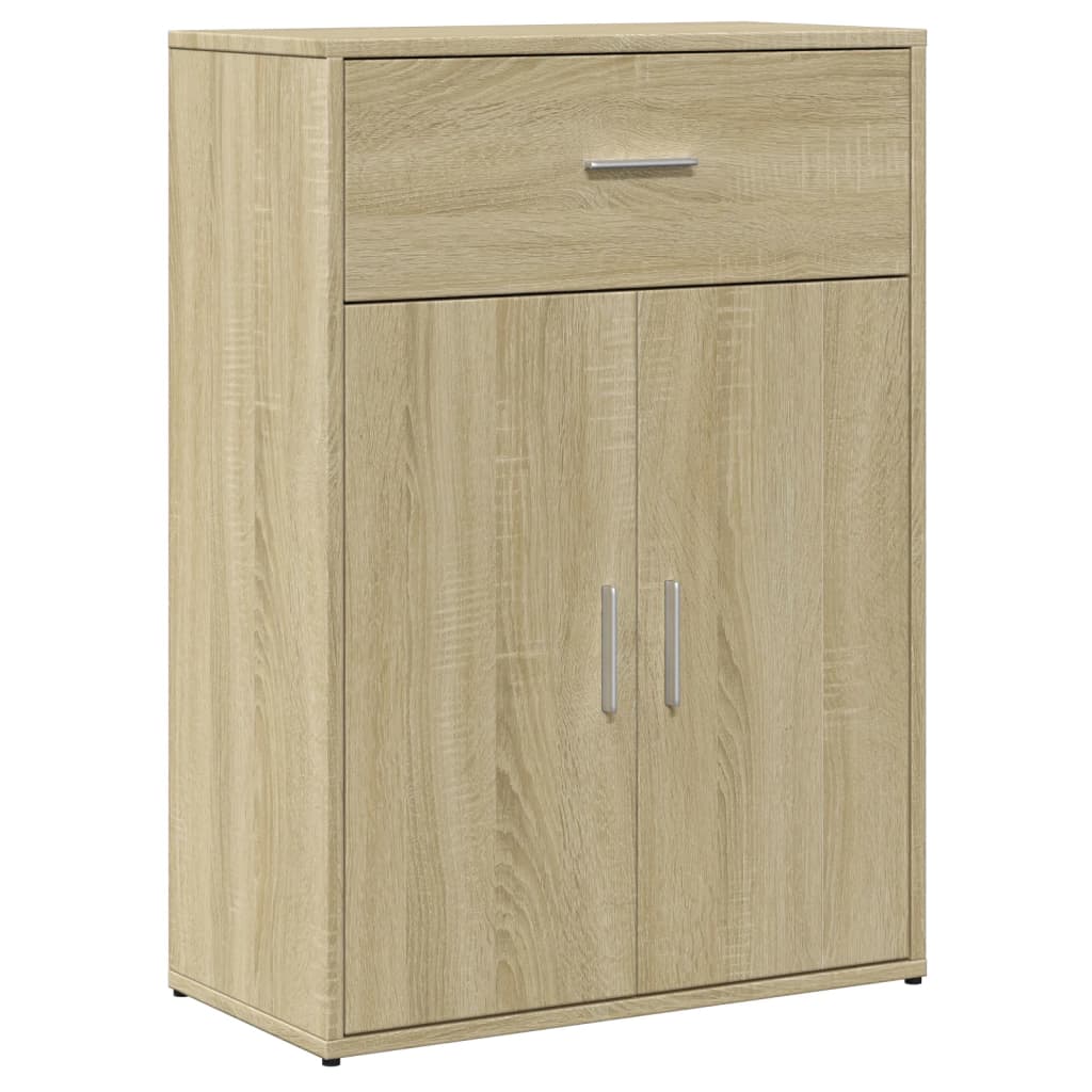 vidaXL Comode, 2 buc., stejar sonoma, 60x30x84 cm, lemn compozit vidaXL Comode, 2 buc., stejar sonoma, 60x30x84 cm, lemn compozit