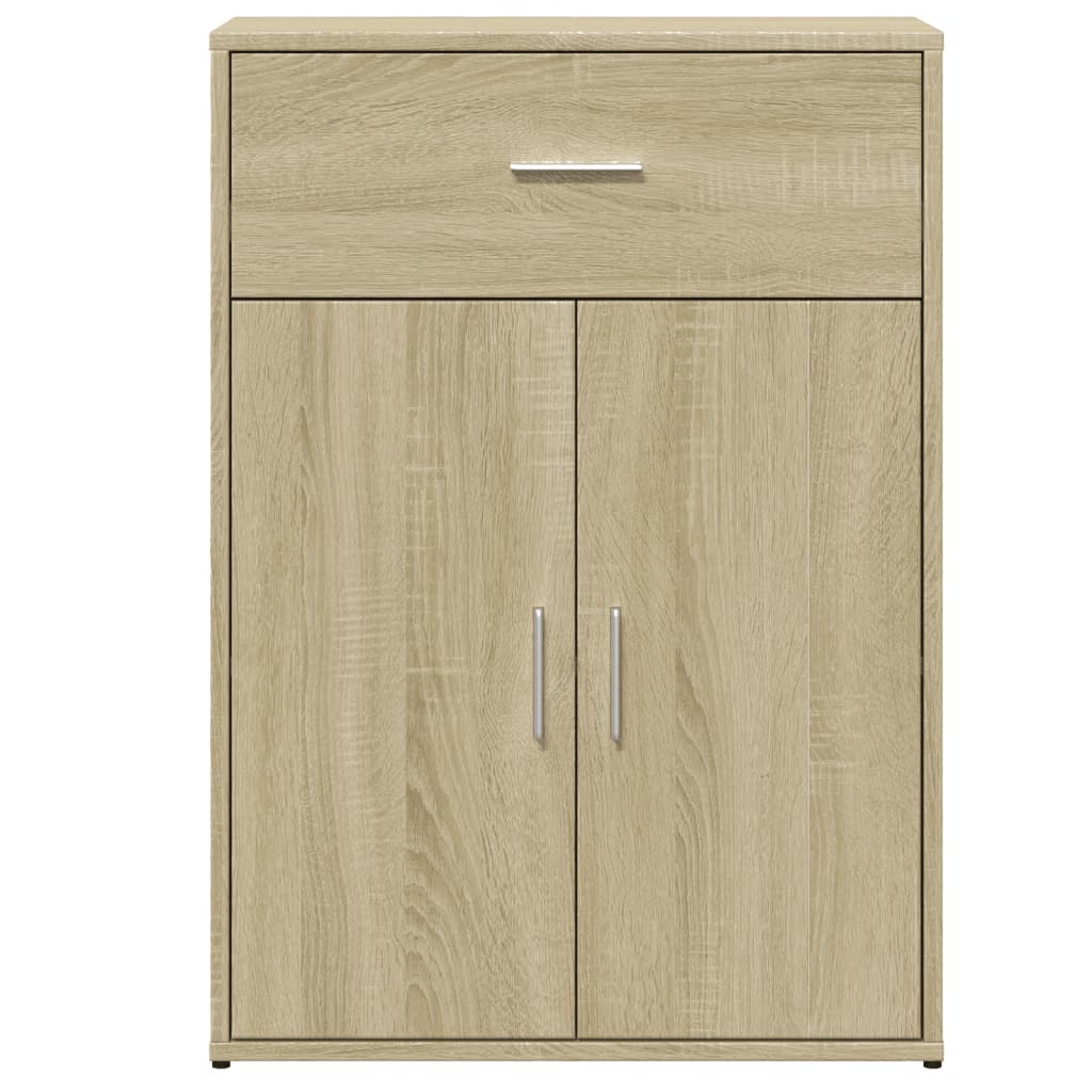 vidaXL Comode, 2 buc., stejar sonoma, 60x30x84 cm, lemn compozit vidaXL Comode, 2 buc., stejar sonoma, 60x30x84 cm, lemn compozit