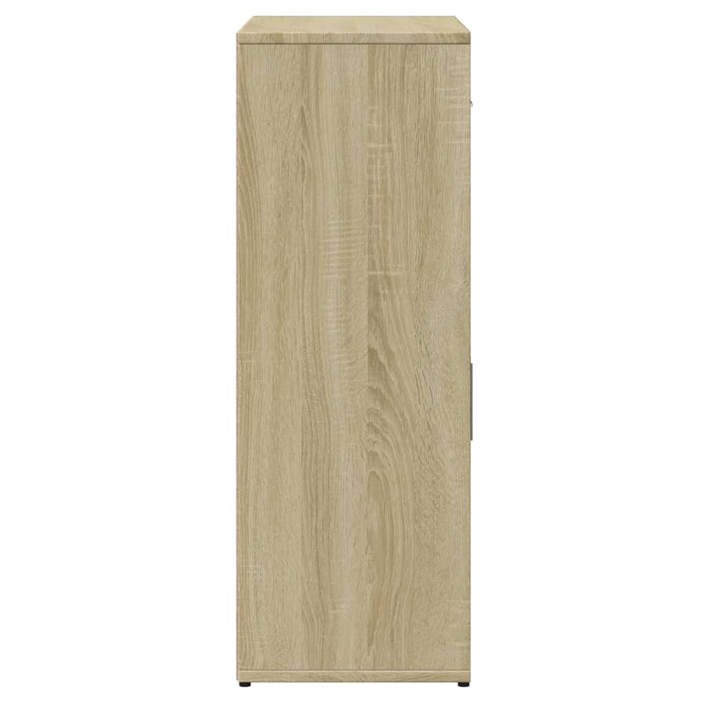 vidaXL Comode, 2 buc., stejar sonoma, 60x30x84 cm, lemn compozit vidaXL Comode, 2 buc., stejar sonoma, 60x30x84 cm, lemn compozit