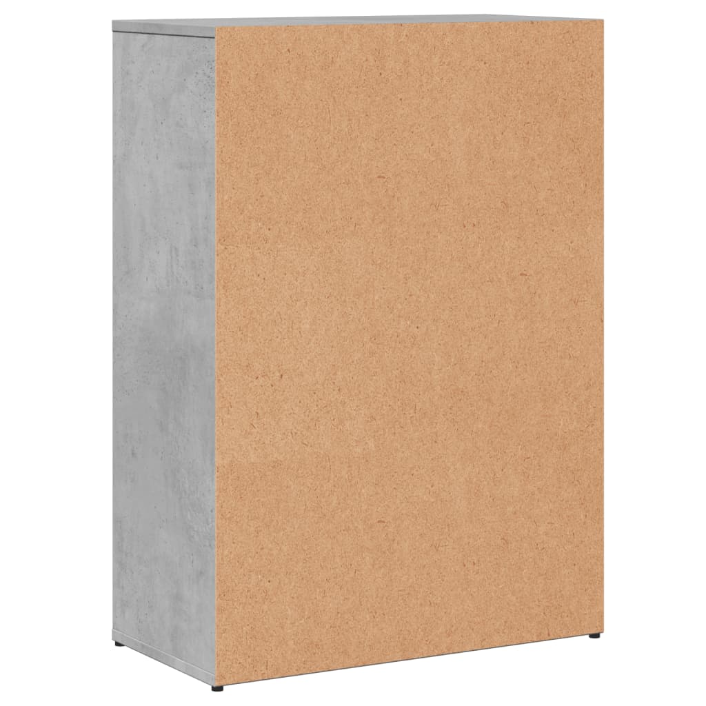 vidaXL Comode, 2 buc., gri beton, 60x30x84 cm, lemn compozit vidaXL Comode, 2 buc., gri beton, 60x30x84 cm, lemn compozit
