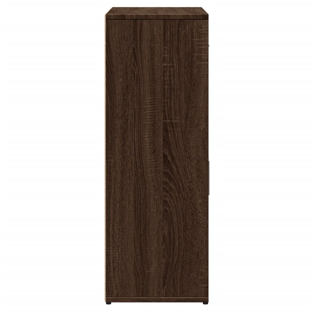 vidaXL Dulapuri, 2 buc., stejar fumuriu, 60x30x84 cm, lemn prelucrat