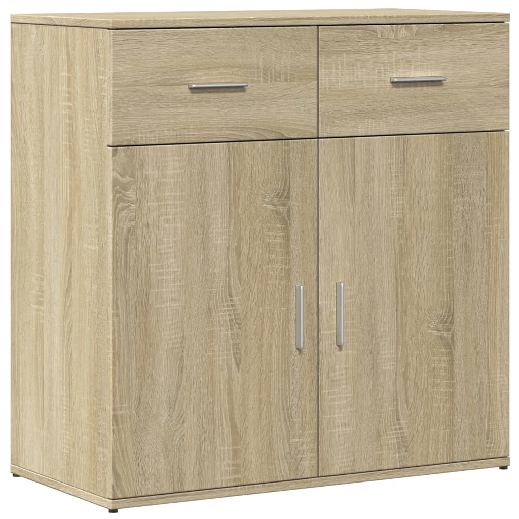 vidaXL Dulapuri, 2 buc., stejar sonoma, 79x38x80 cm, lemn prelucrat vidaXL Dulapuri, 2 buc., stejar sonoma, 79x38x80 cm, lemn prelucrat