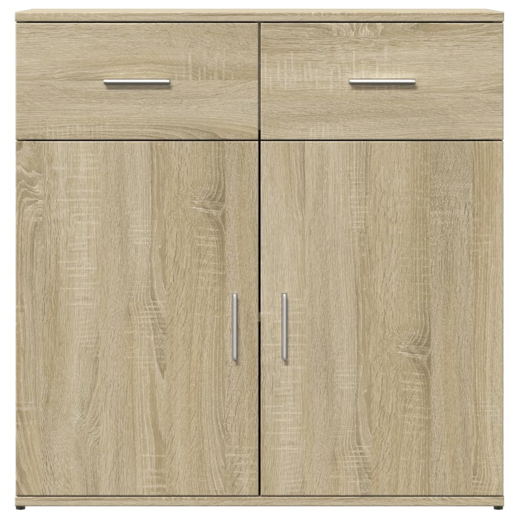 vidaXL Dulapuri, 2 buc., stejar sonoma, 79x38x80 cm, lemn prelucrat vidaXL Dulapuri, 2 buc., stejar sonoma, 79x38x80 cm, lemn prelucrat