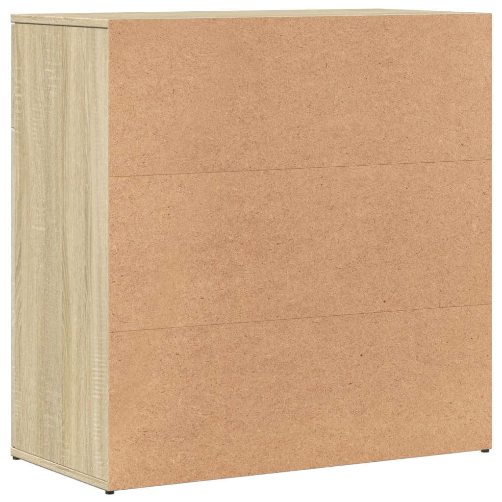 vidaXL Dulapuri, 2 buc., stejar sonoma, 79x38x80 cm, lemn prelucrat vidaXL Dulapuri, 2 buc., stejar sonoma, 79x38x80 cm, lemn prelucrat