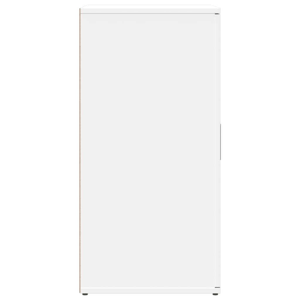 vidaXL Dulapuri, 2 buc., alb, 59x39x80 cm, lemn prelucrat