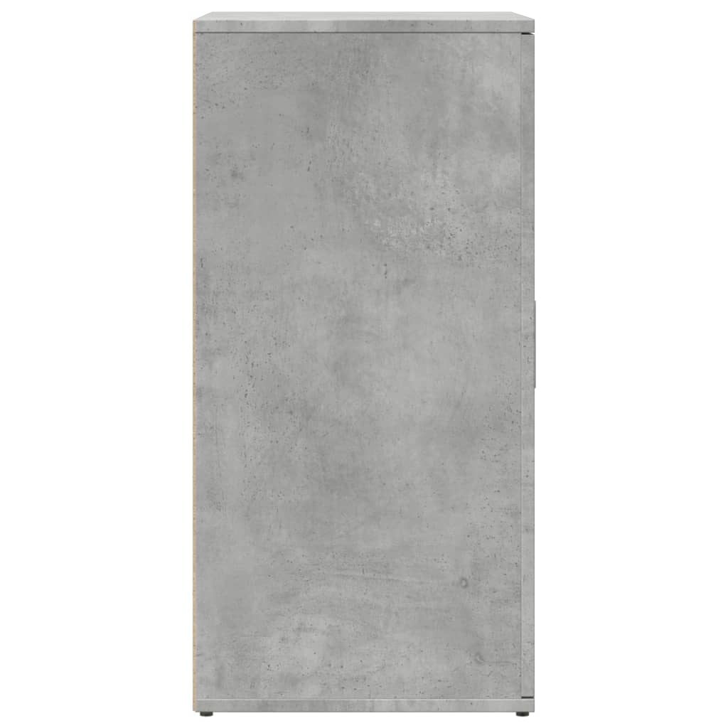 vidaXL Dulapuri, 2 buc., gri beton, 59x39x80 cm, lemn compozit